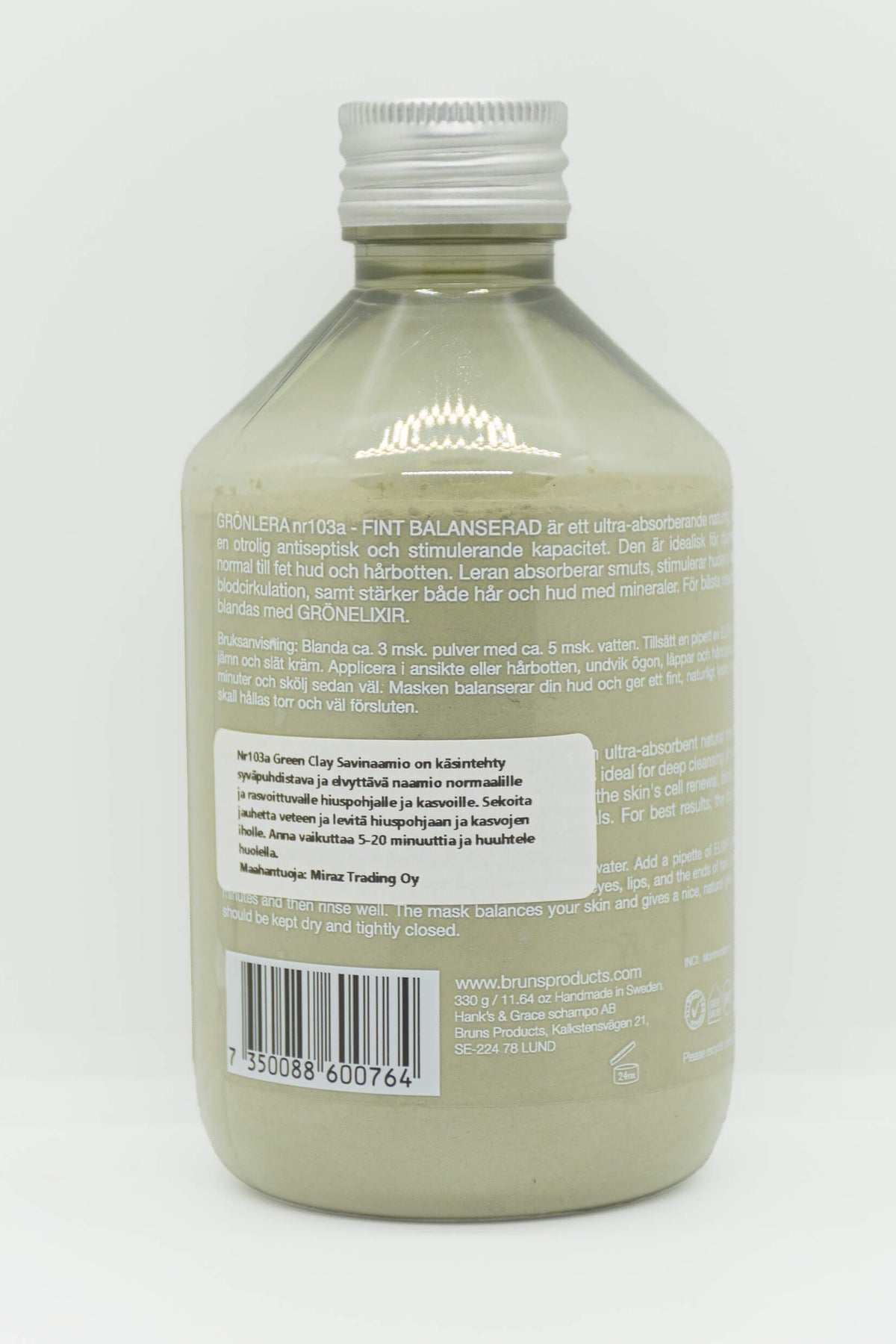 BRUNS Products Savinaamio Hiuspohjalle ja kasvoille 300g