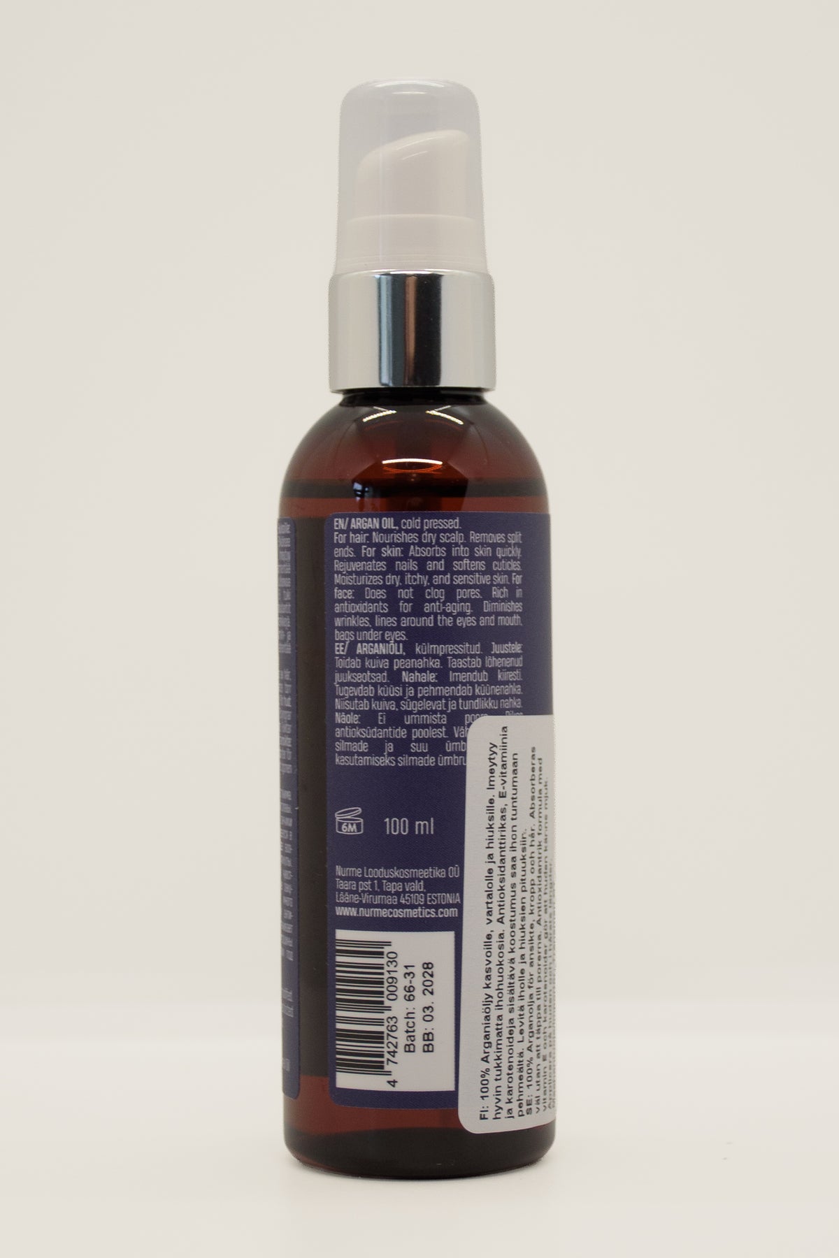 Nurme Arganöljy 100ml