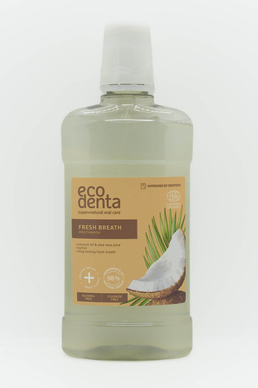 Ecodenta Fresh Breath Coconut -  Suuvesi 500ml
