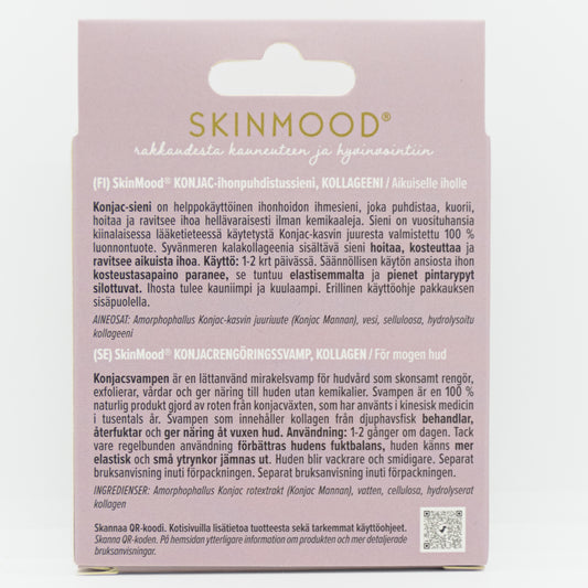 SkinMood Konjac Kollageeni kasvosieni aikuiselle iholle