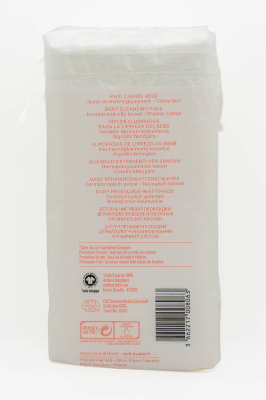 Avril Organic vanulaput luomupuuvillaa - 80kpl