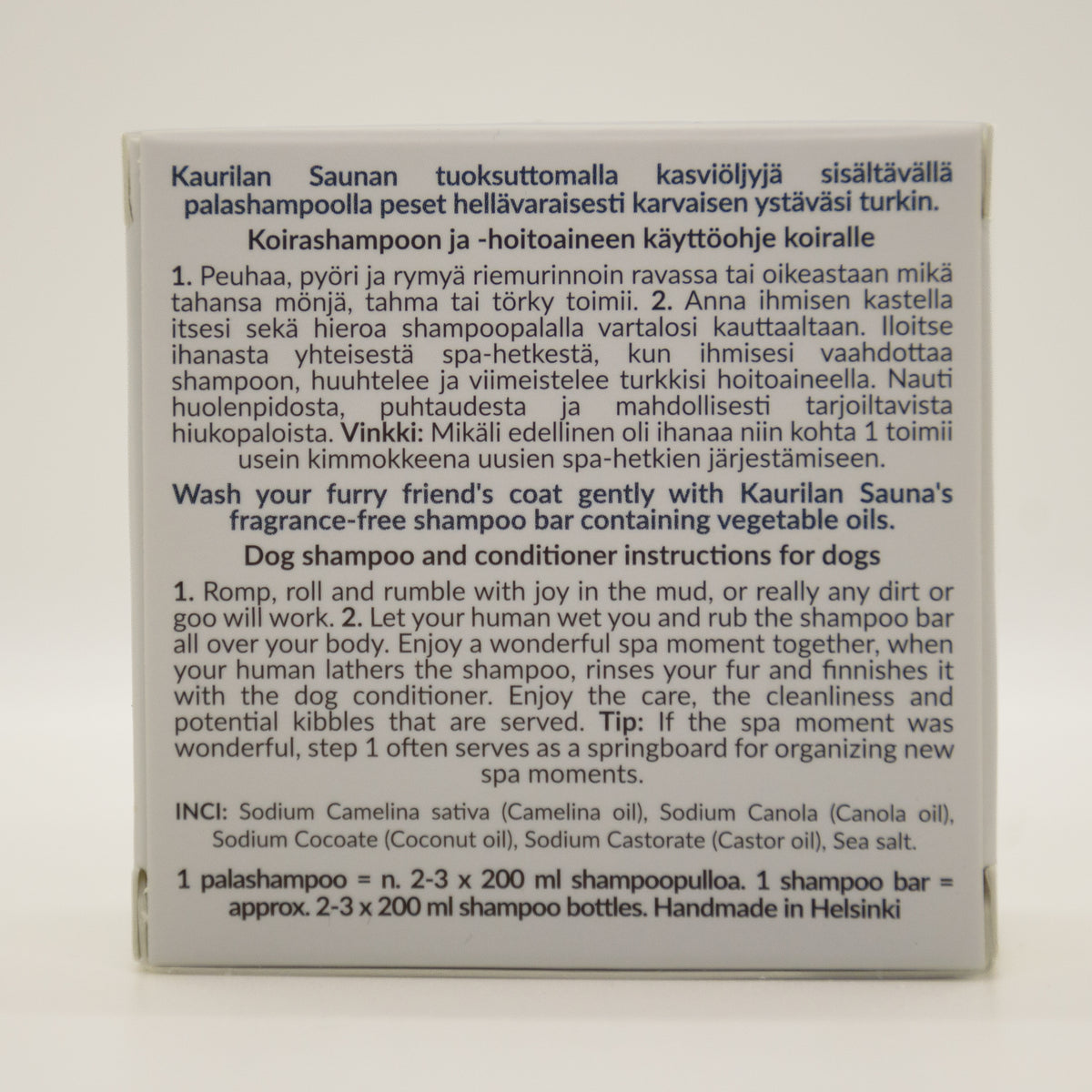 Shampoo koirille 120g