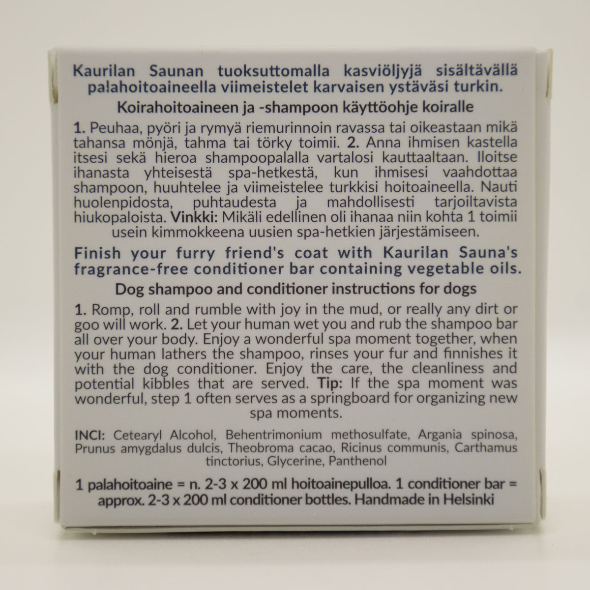 Hoitoaine koirille 70g