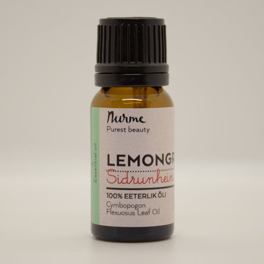 Nurme Lemongrass Essential Oil 10ml