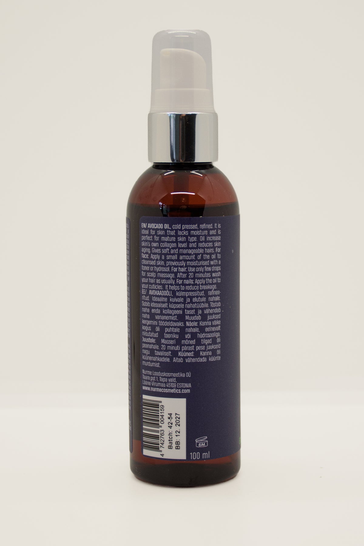 Nurme Avokadoöljy 100ml