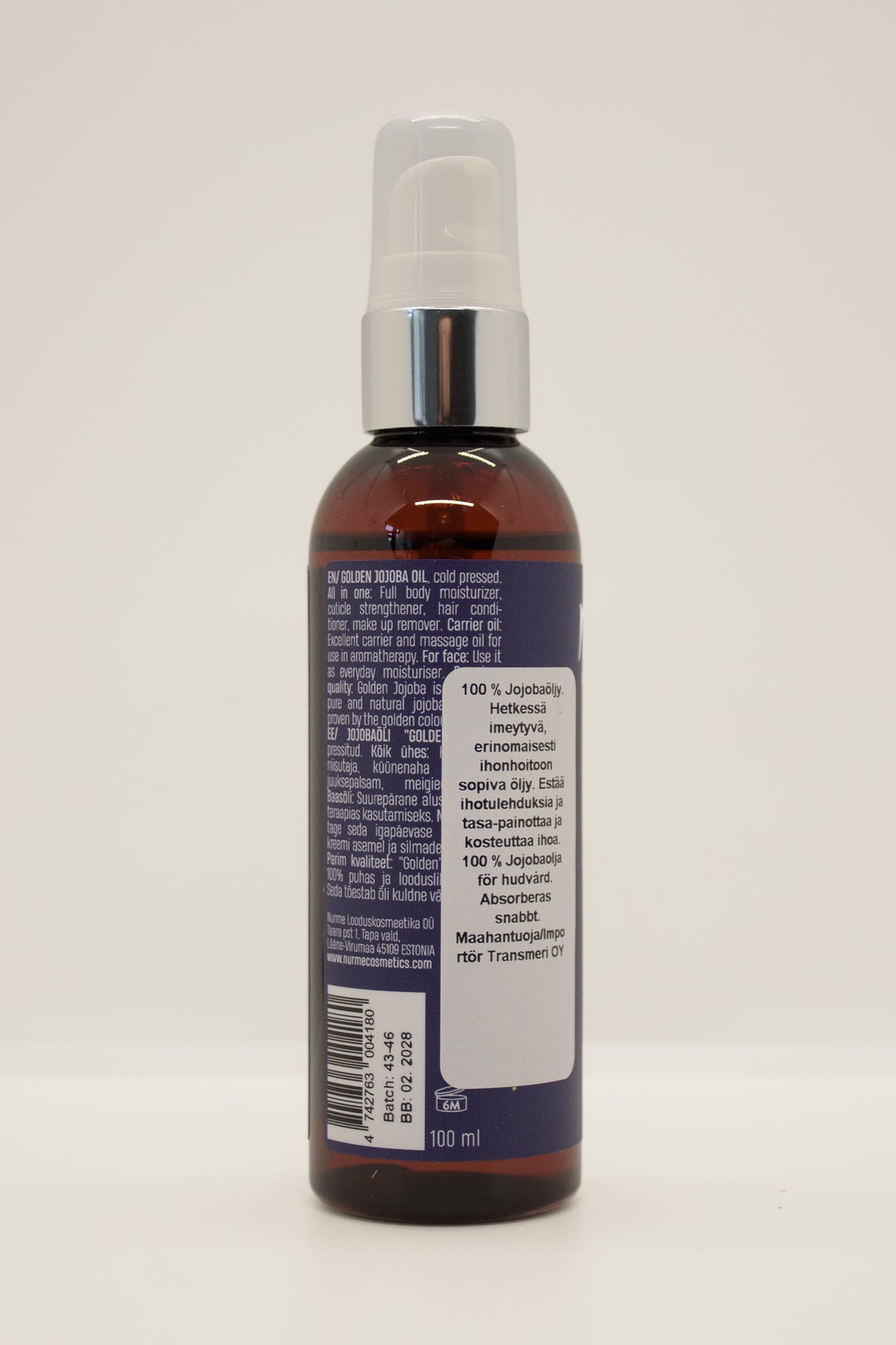 Nurme Jojobaöljy 100ml