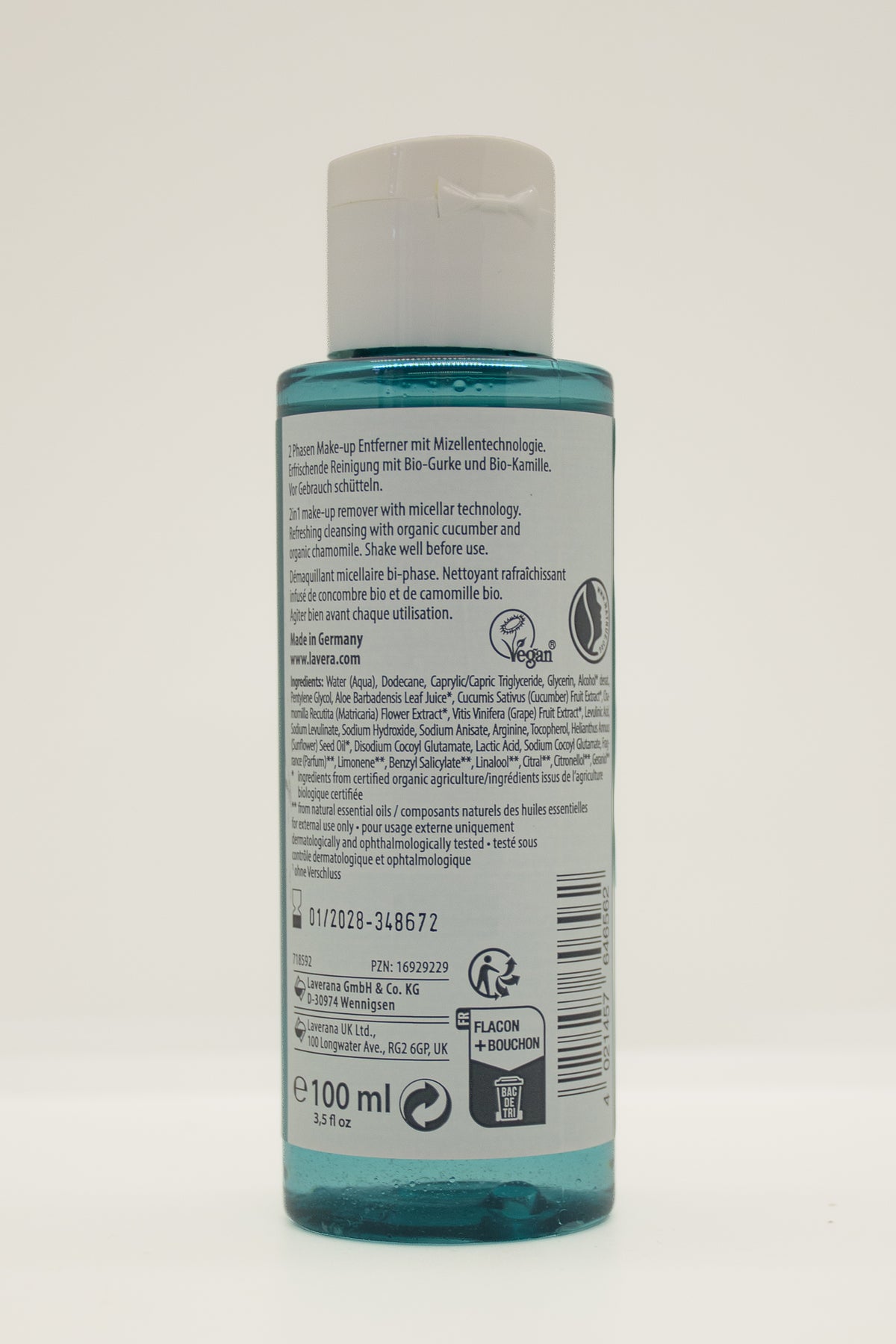 Lavera 2in1 Micellar Make-up Remover 100 ml
