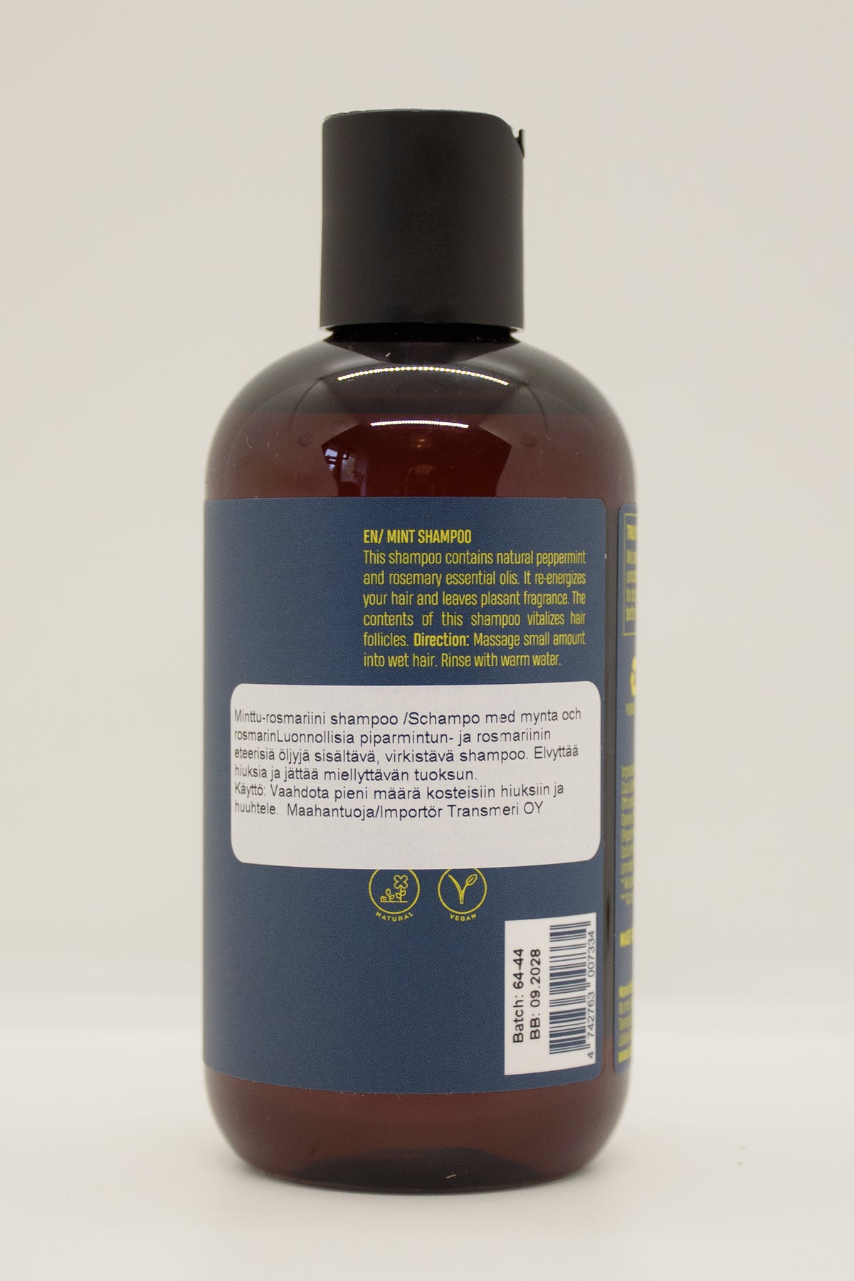 Nurme Mint+Rosemary Shampoo for Men 250ml