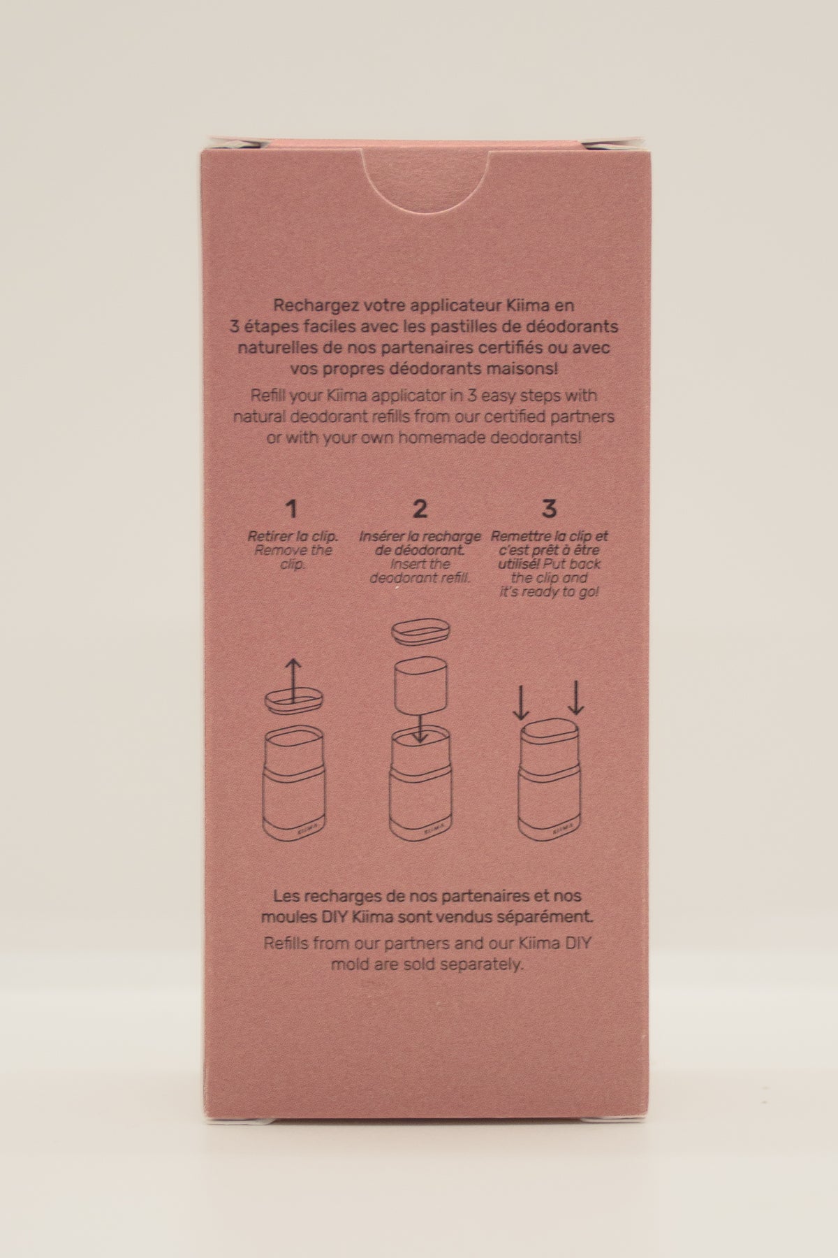 KIIMA deodoranttiaplikaattori - Roosa