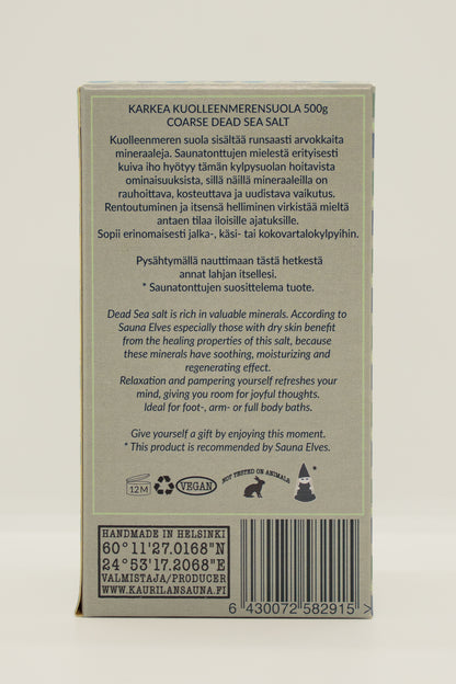 Kuolleenmeren suola 500 g