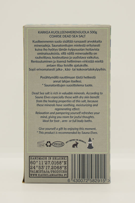 Kuolleenmeren suola 500 g