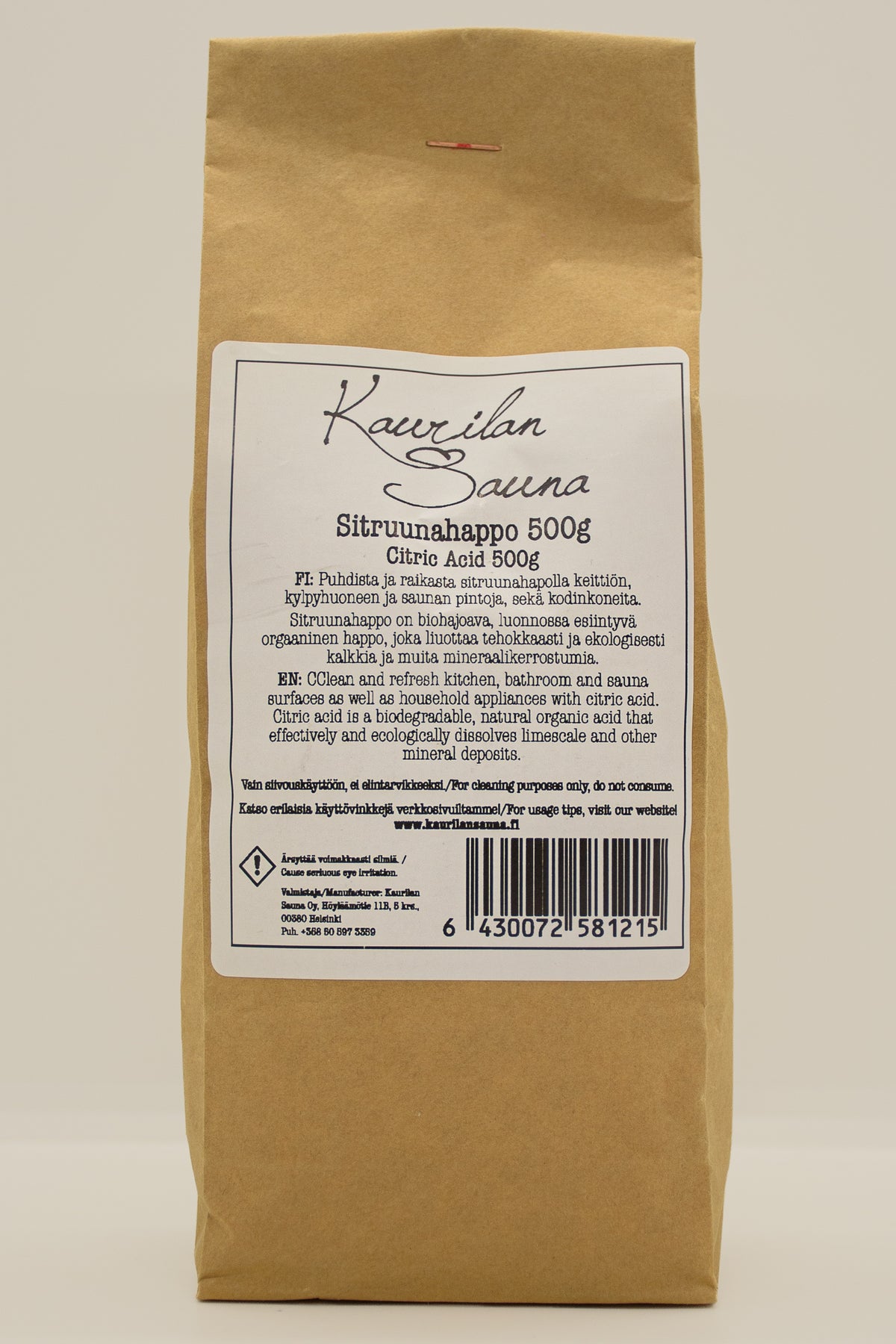 Sitruunahappo 500g