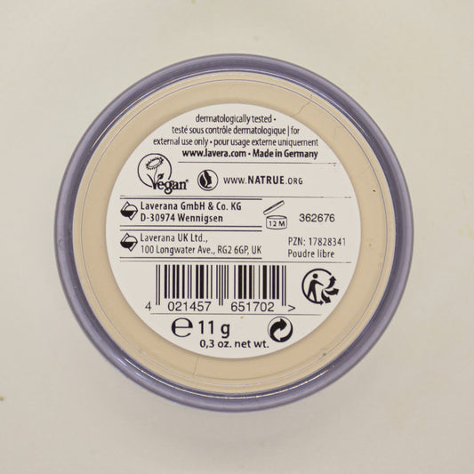 Lavera Invisible Finish Loose Powder Transparent 11 g